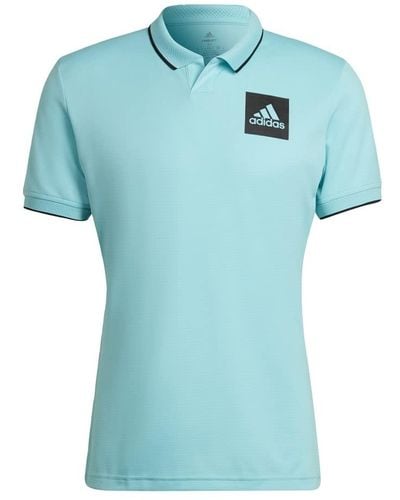 adidas Tennis Paris Freelift Polo Shirt Heat.RDY - Blau