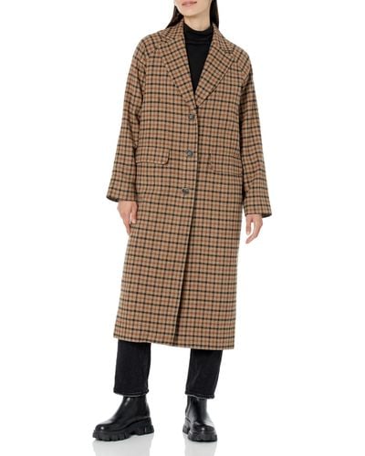 Pendleton Brooklyn Wool Coat - Brown