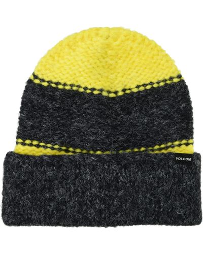Volcom Ap Hand Knit Snowboard Beanie - Black