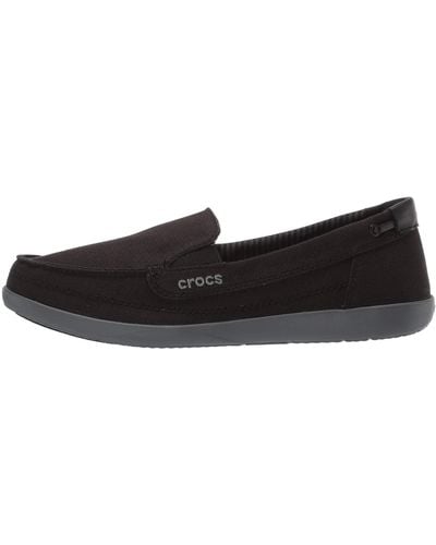 Crocs™ Walu Loafers - Black