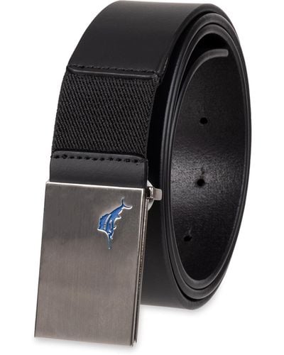 Tommy Bahama Stretch Casual Buckle Belt - Black
