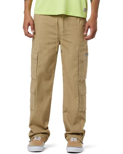 Hudson Jeans Straight Leg Drawcord Cargo Pant Casual - Natural