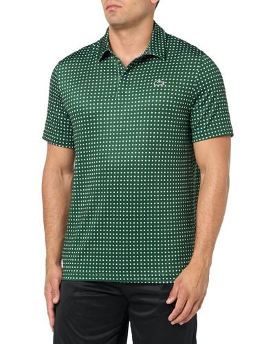 Lacoste Regular Fit Golf Performance Polo Shirt - Green
