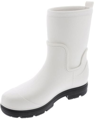 UGG Droplet Mid Rain Boot - White