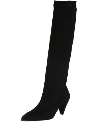 Robert Clergerie Lizard Knee Boot,black,11.5 B