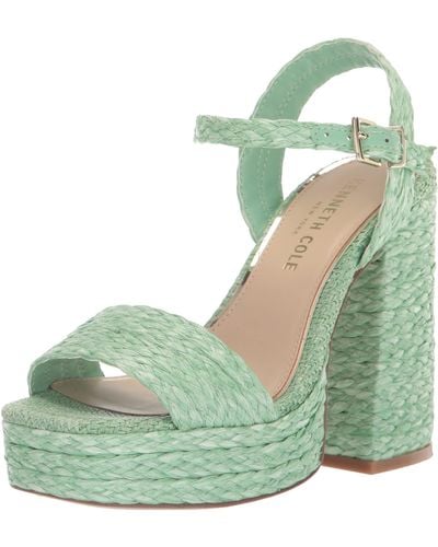 Kenneth Cole Dolly Wedge Sandal - Green