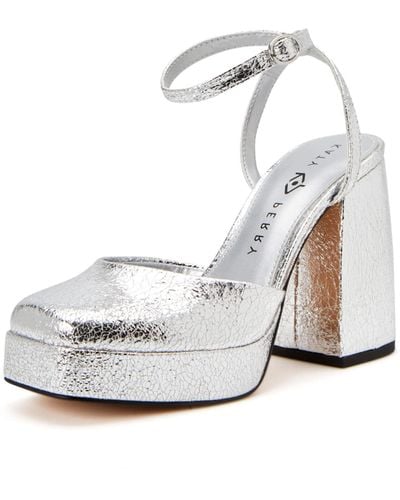 Katy Perry The Uplift Ankle Strap Pump - White