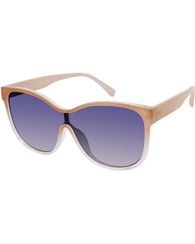 Tahari Th900 Chic 100% Uv400 Protective Cat Eye Sunglasses. Elegant Gifts For Her - Black