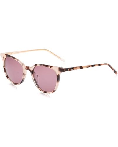 DKNY Dk507s Round Sunglasses - Brown