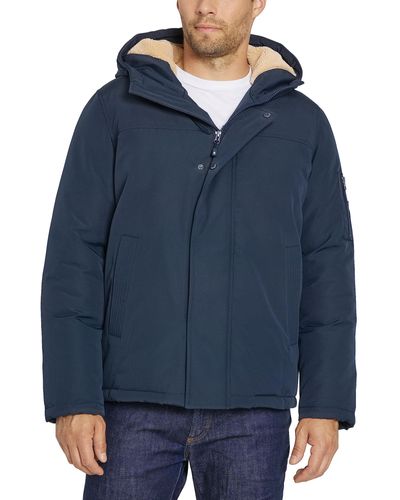 Izod Shepa Lined Expedition Bomber - Blue