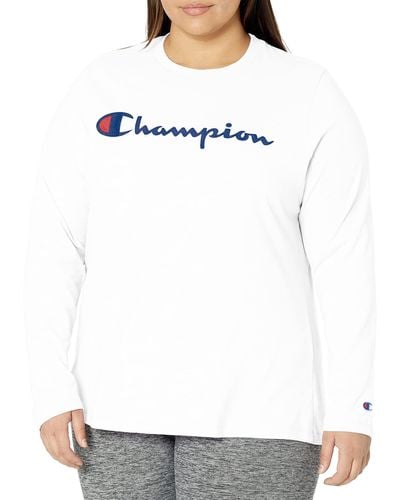 Champion Plus Size T-shirt - White