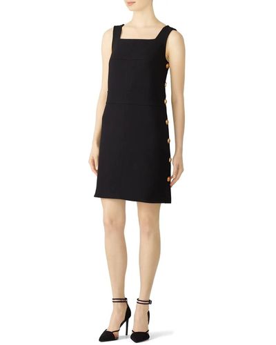 Tory Burch Rent The Runway Pre-loved Millie Button Dress - Black
