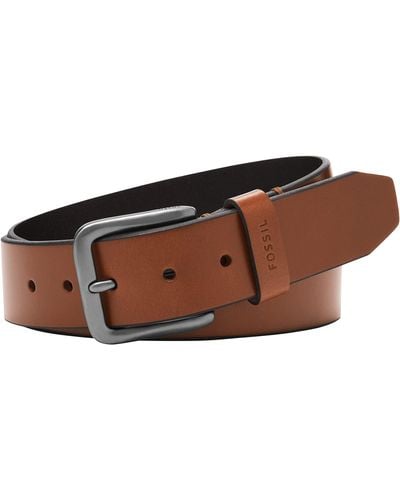 Fossil Brody Leather Belt - Brown