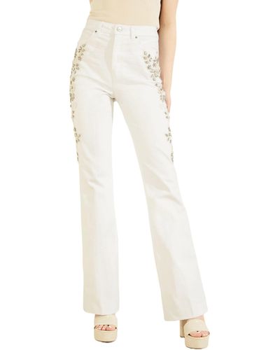 Guess Jeans da donna Pop anni '70 - Bianco