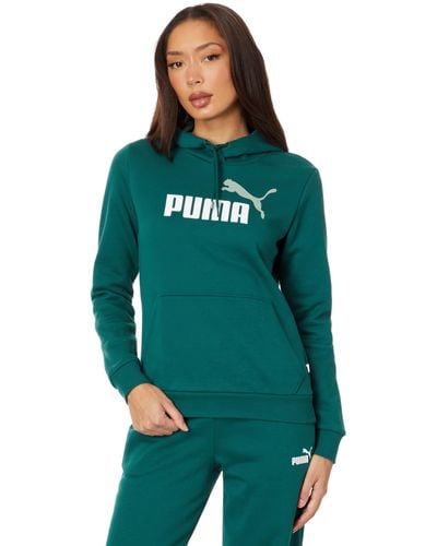 PUMA Essentials Fleece Hoodie - Green