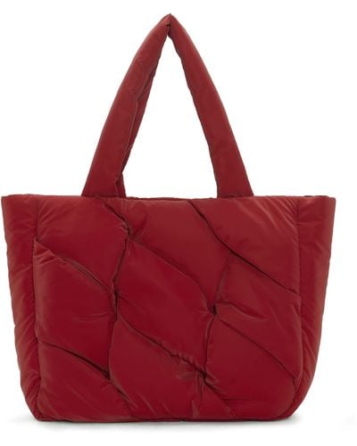 Vince Camuto Dayah Tote Handbags - Red