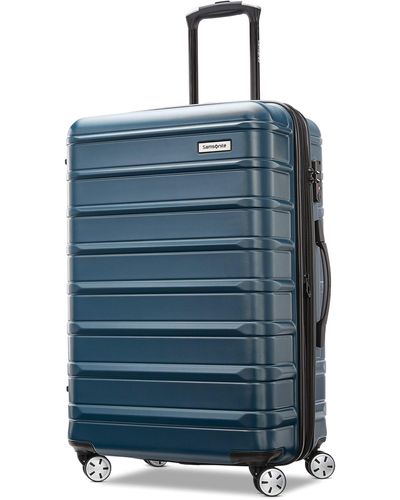 Samsonite Omni 2 Hardside Expandable Luggage With Spinner Wheels - Blue
