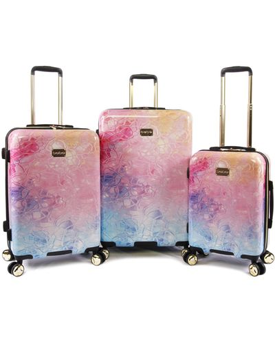 Bebe Kylie Spinner Suitcase - Pink
