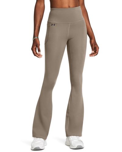 Under Armour S Motion Flare Pants, - Brown