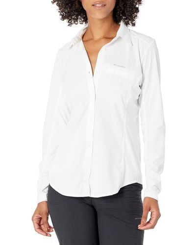 Columbia Claudia Ridge Long Sleeve Shirt - White
