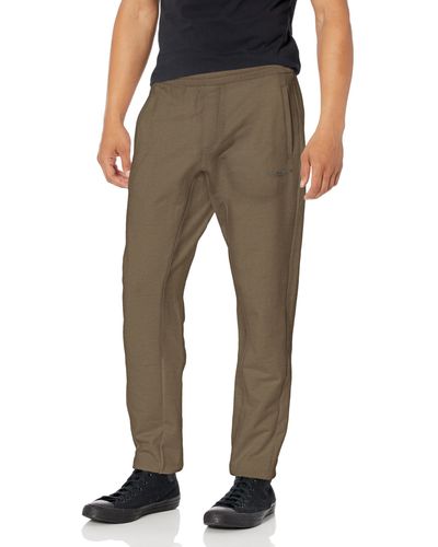 Emporio Armani A | X Armani Exchange Cotton French Terry Drawstring Jogger With Zip Pockets - Brown