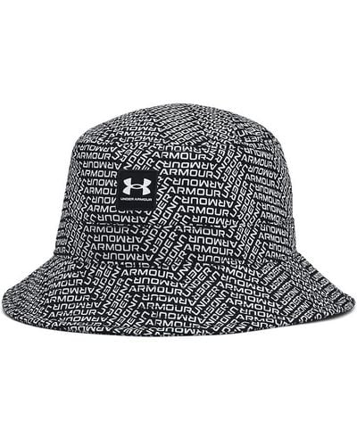 Under Armour Branded Bucket Hat, - Gray