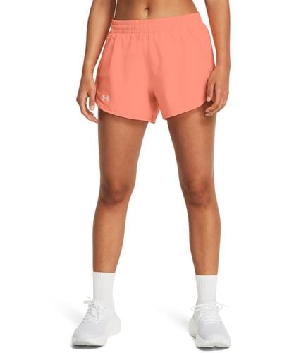 Under Armour S Fly By Shorts, - Orange