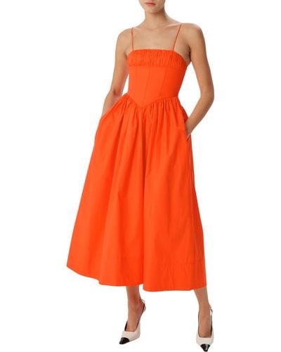 Ronny Kobo Barrett Maxi Dress - Orange