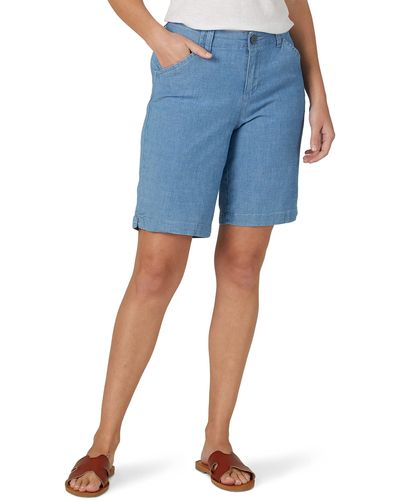 Lee Jeans Legendäre Chino-Bermuda-Shorts - Blau