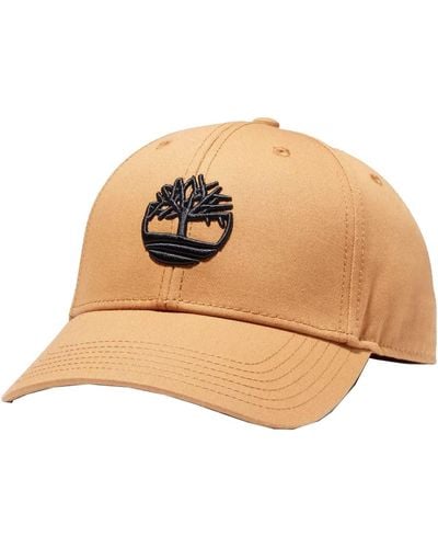 Timberland Bb Cap W/ 3d Embroidery - Natural