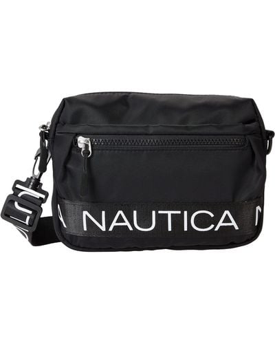 Nautica Bean Bag 2 Crossbody Black One Size