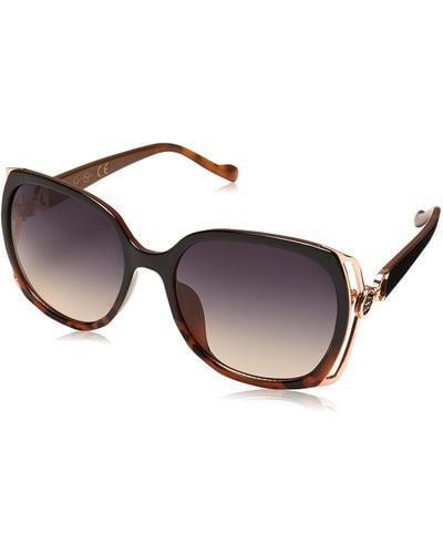 Jessica Simpson J5686 Oversized Rectangle Square Sunglasses With Uv Protection. Glam Gifts For - Black