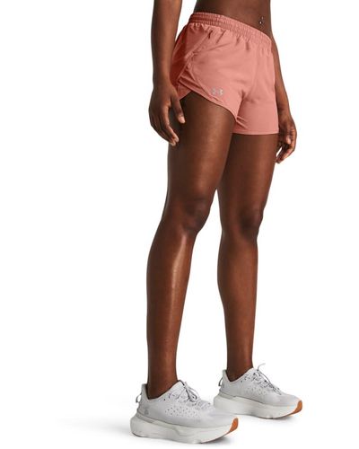 Under Armour Fly By Shorts - Red