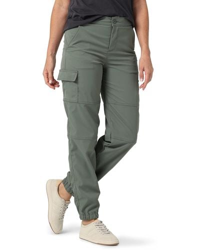 Lee Jeans Flex To Go High Rise Pocket Cargo Jogger - Green