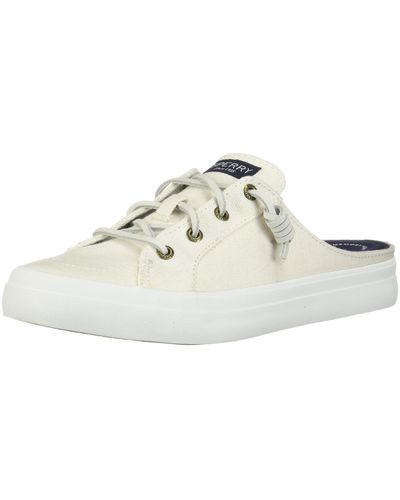 Sperry Top-Sider Crest Vibe Mule Canvas Sneaker - Black