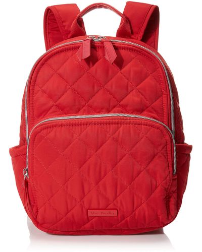 Vera Bradley Performance Twill Small Backpack - Red