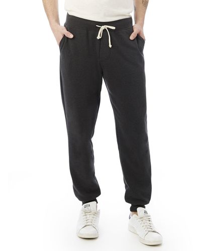 Alternative Apparel Mens Eco-fleece Dodgeball Sweatpants - Black