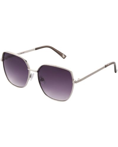 Nine West Cheri Square Sunglasses - Purple
