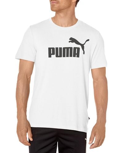 PUMA Essentials Logo Tee - White