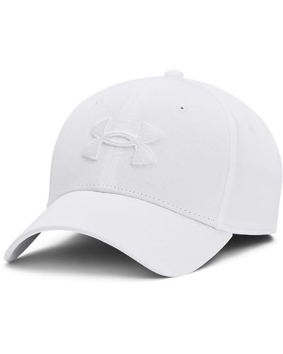 Under Armour Blitzing Cap Stretch Fit, - White
