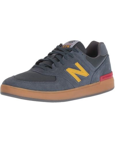 New Balance Mens All Coasts 574 V1 Sneaker - Blue