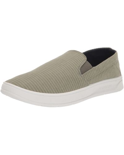 Quiksilver Harbor Warf Slip-on Lowtop Casual Shoe Sneaker Boat - Green