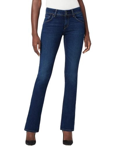 Hudson Jeans Jeans Petite Beth Mid Rise - Blue