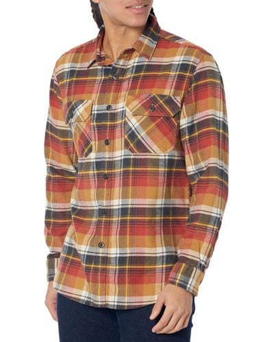 Pendleton Long Sleeve Burnside Flannel Shirt - Multicolor