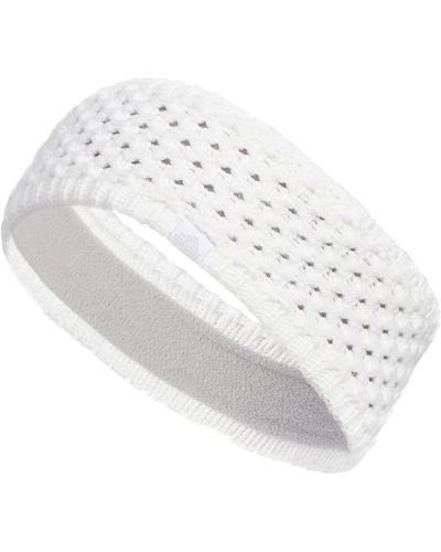 adidas Crestline Knit Headband - White