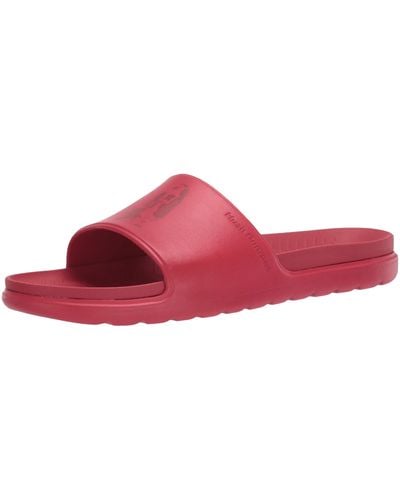 Hush Puppies Womens Bouncers Slide - Red