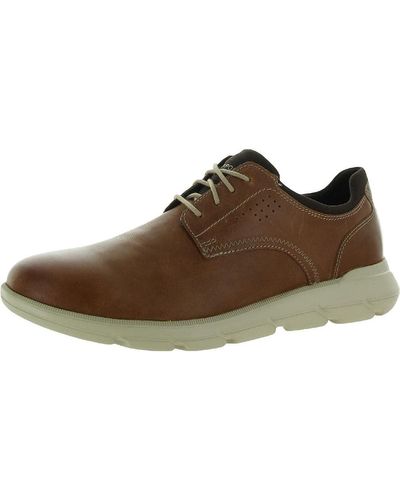 Rockport Grady Plain Toe Sneaker - Braun