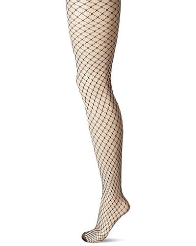 DKNY Large Fishnet Tight - Black