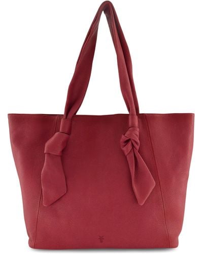 Frye Nora Knotted Tote - Red