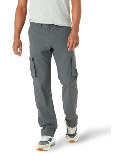 Lee Jeans Performance Series Extreme Comfort Synthetic Straight Fit Cargo Pant - Gray